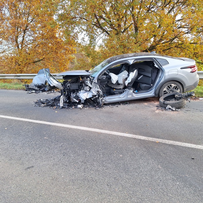 FW-ROW: Verkehrsunfall auf der Kreisstraße K205 zwischen Sottrum und Fährhof
