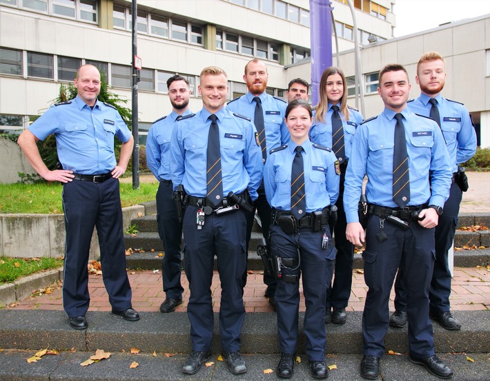 POL-PDMT: Montabaur: Polizeidirektor Christof Weitershagen begrüßt 8 "neue" Beamtinnen und Beamte in der Polizeidirektion Montabaur