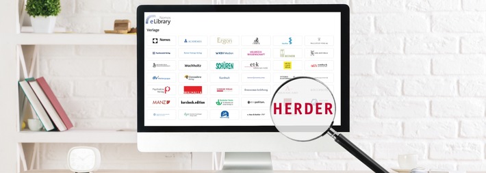 Nomos Verlag begrüßt Herder-Verlag als neuen Kooperationspartner in der Nomos eLibrary