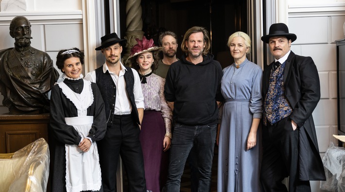 Dreharbeiten für die historische ARD-Event-Serie "Oktoberfest 1905"