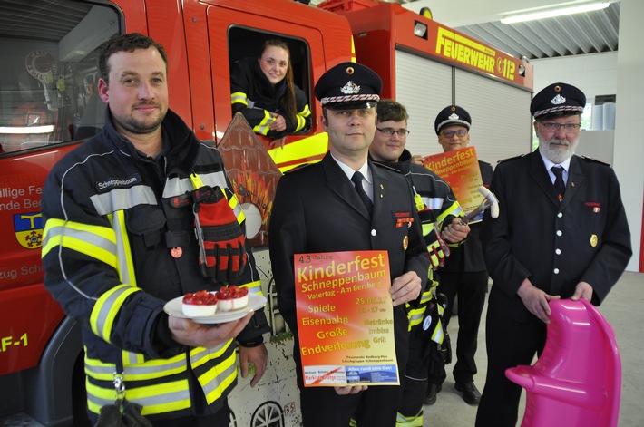 FW-KLE: 43. Kinderfest am Vatertag: Die Freiwillige Feuerwehr Bedburg-Hau lädt ein.