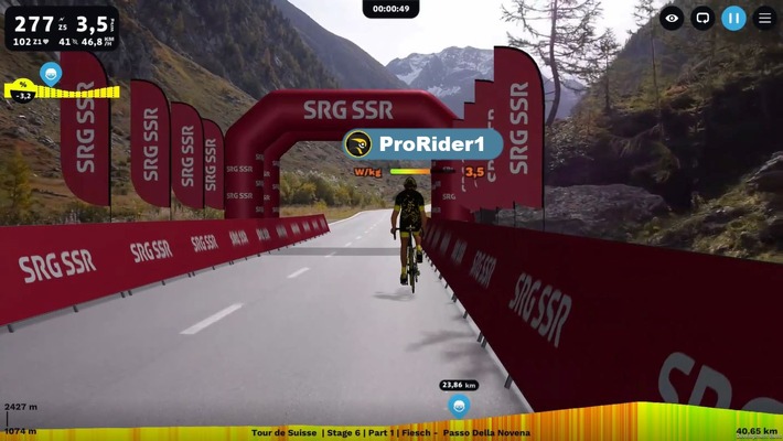 Ciclismo digitale: la SRG SSR conclude un partenariato con Cycling Unlimited