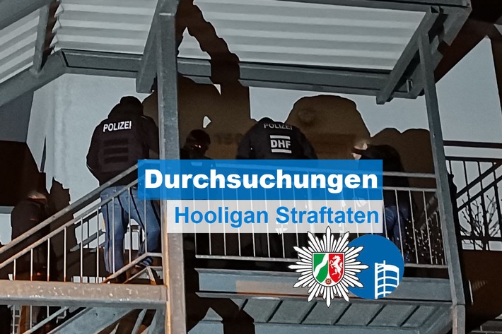 POL-ME: Polizei und Justiz verfolgen weiter konsequent Hooligan-Straftaten - Zahlreiche Durchsuchungen in NRW nach Massenschlägereien in Oberhausen - auch in Heiligenhaus - Heiligenhaus - 1912067