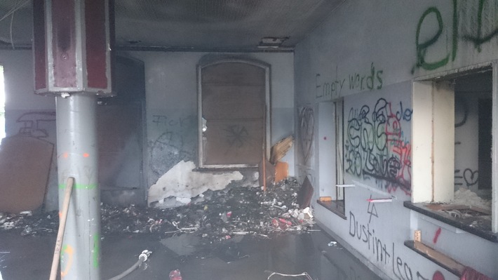 POL-NOM: Brand im alten Bahnhof Osterode