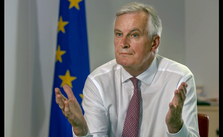 EU-Chefunterhändler Michel Barnier im Interview auf ARTE