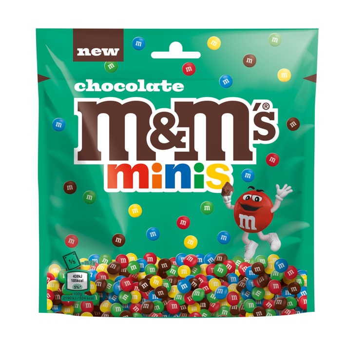 Die neuen M&amp;M&#039;s Minis: Großer Spaß im kleinen Format