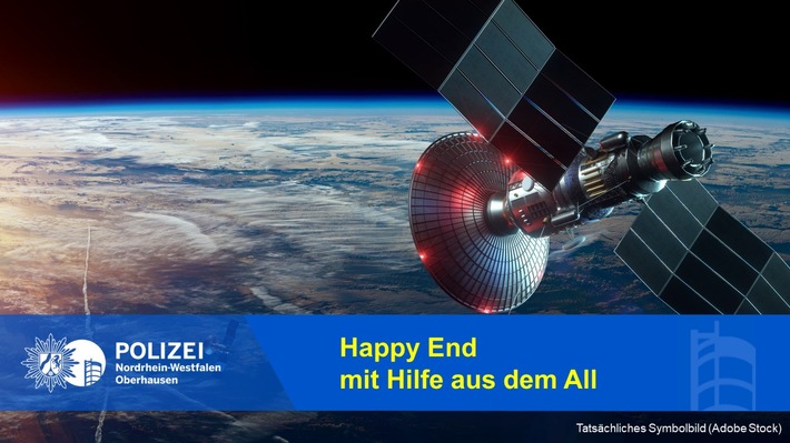 POL-OB: Kurz vor Weihnachten: Happy End mit Hilfe aus dem All