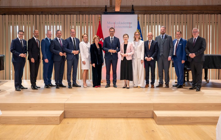Vorarlberger Landesregierung zu Besuch in Liechtenstein