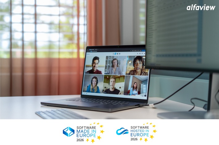 alfaview erhält BITMi-Siegel Software Made in Europe und Software Hosted in Europe