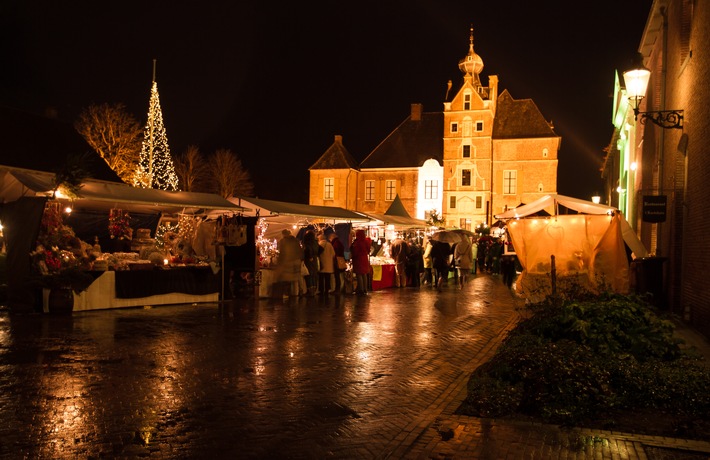 Weihnachtsmärkte in niederländischen Schlössern: Festliche Kulissen für Wintervergnügen