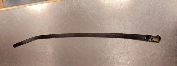 BPOL-HH: Gefährliche Körperverletzung 2/2: Versuchter Gürtelschlag gegen Sicherheitsdienstmitarbeiter