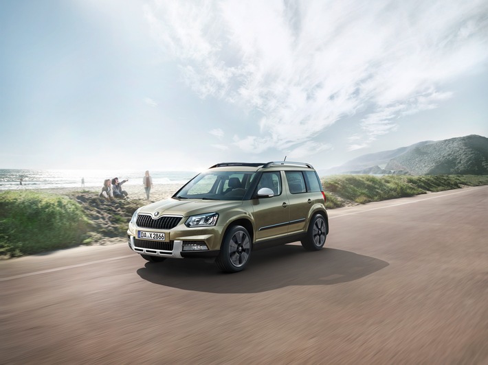 Sondermodell SKODA Yeti Adventure: Reichhaltige Serienausstattung und Abenteurer-Look (FOTO)