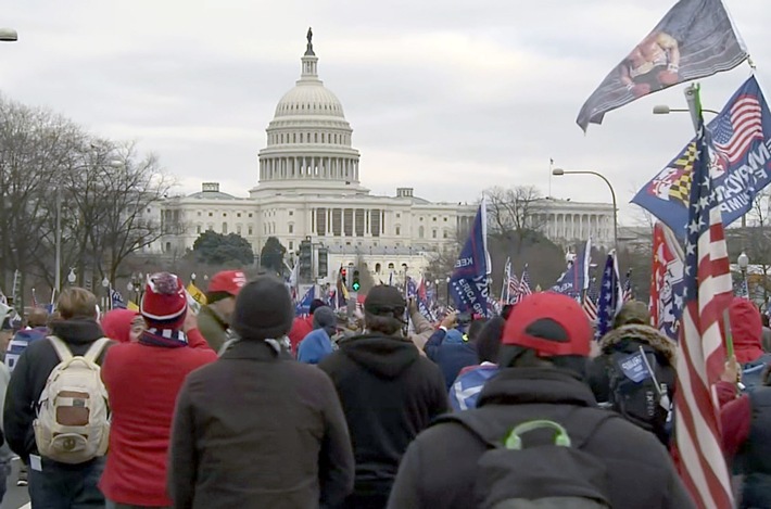 "Der Sturm aufs Kapitol - Ein amerikanisches Trauma": ARTE zeigt Doku über Angriff auf die US-Demokratie