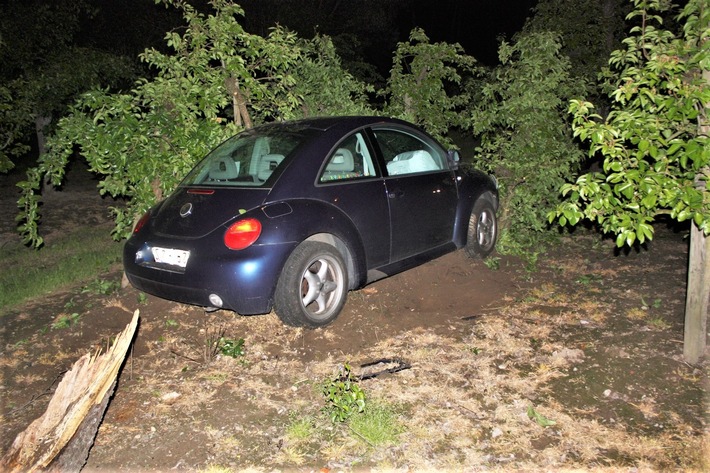 POL-HX: VW Beetle auf Abwegen