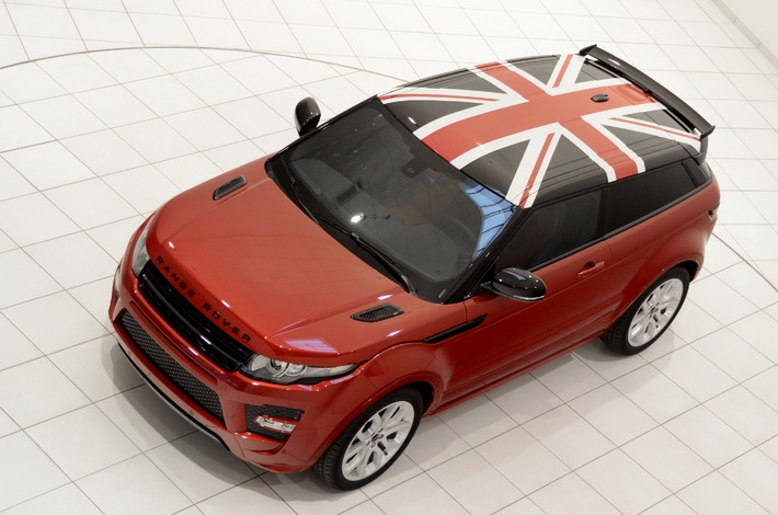 Première Suisse de la version spéciale exclusive: Range Rover Evoque  &quot;Spirit&quot;