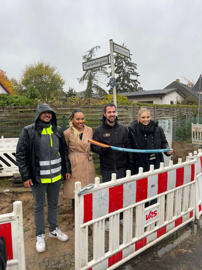 OXG startet Glasfaserausbau in Lankwitz