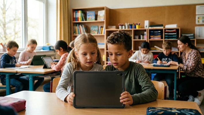 Vom Kinderzimmer ins Klassenzimmer: Kinderplattform tiini startet Pilotphase an Grundschulen und macht anhand von Digitalen Kartensets auch hier YouTube und das Internet erstmals fokussiert nutzbar / Weiterer Text über ots und www.presseportal.de/nr/181637 / Die Verwendung dieses Bildes für redaktionelle Zwecke ist unter Beachtung aller mitgeteilten Nutzungsbedingungen zulässig und dann auch honorarfrei. Veröffentlichung ausschließlich mit Bildrechte-Hinweis.