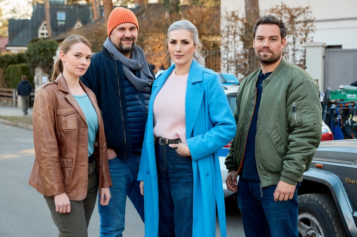 Dreharbeiten zu "Seeland 3" mit Hayal Kaya und Julian Bayer