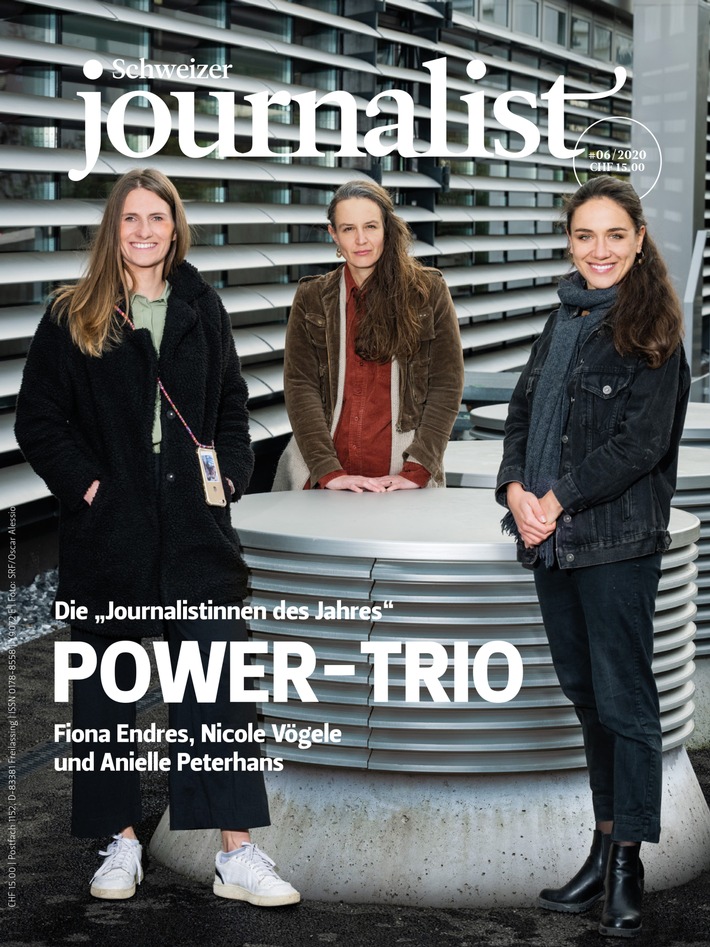 2020 in der Schweiz fast nur "Journalistinnen des Jahres"