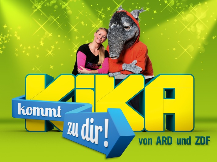 "KiKA kommt zu dir!" am 29. Juni beim Thüringentag in Sömmerda
