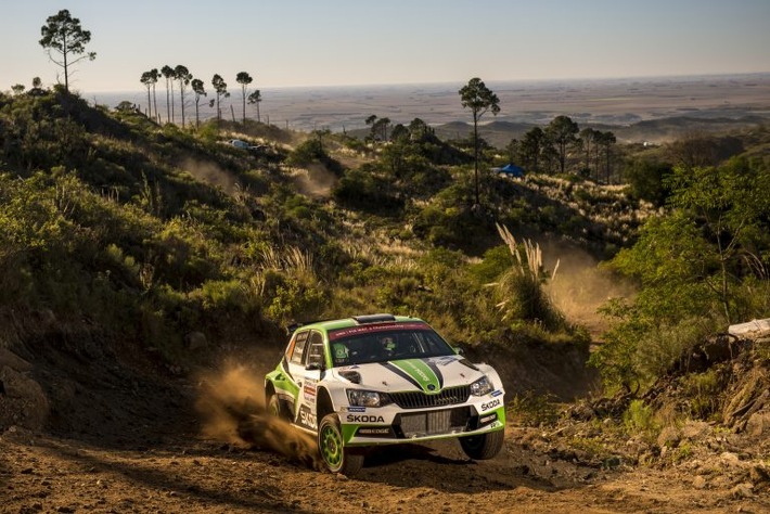 Pontus Tidemand und Jonas Andersson gewinnen die Rallye Argentinien und übernehmen WM-Führung (WRC 2) (FOTO)
