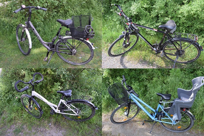 POL-ST: Rheine, Eigentümer von Fahrrädern gesucht