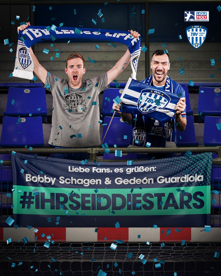 LIQUI MOLY HBL und 2. HBL starten mit "Liebeserklärung" an Fans in die Saison