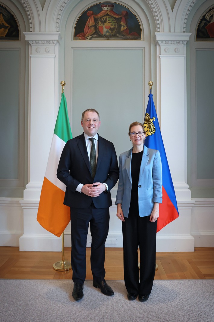 Irischer Europaminister zu Arbeitsbesuch in Liechtenstein