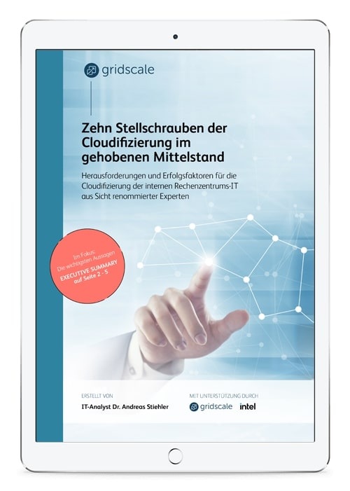 Neue Expertenstudie zur Cloudifizierung von Rechenzentren im Mittelstand erschienen