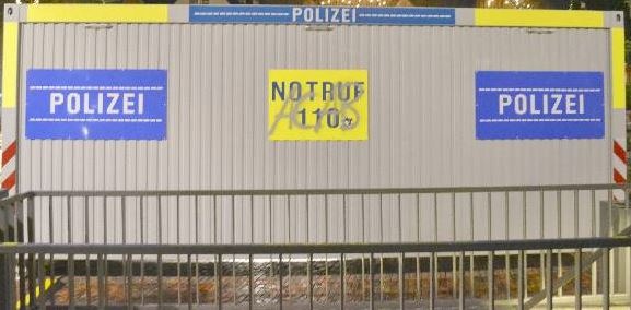 POL-EL: Lingen - Sachbeschädigung am Polizeicontainer