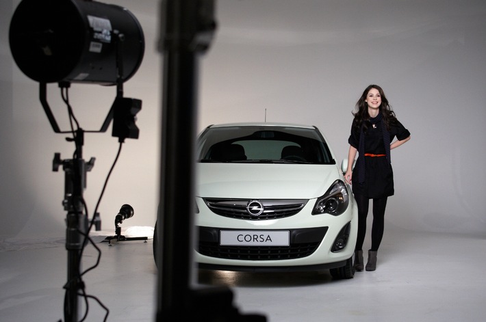 Opel startet Werbekampagne mit Lena und dem neuen Corsa (mit Bild und Video)