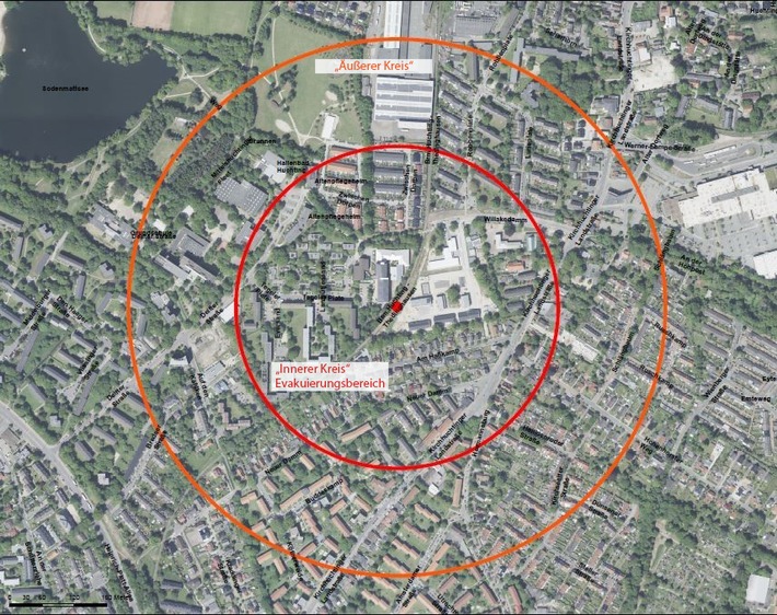 POL-HB: Nr.: 0735 --Entschärfung einer Weltkriegsbombe--