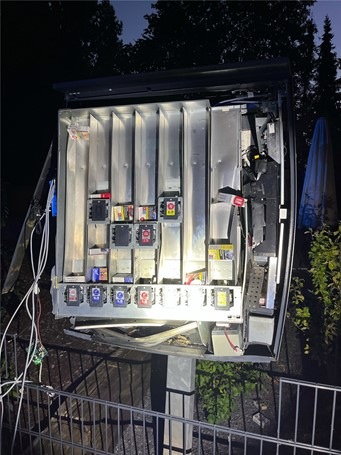 POL-SO: Zigarettenautomat gesprengt