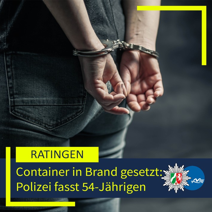 POL-ME: Nach Mülltonnenbränden: Polizei stellt mutmaßlichen Brandstifter - 2511101