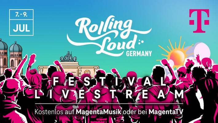 Medieninformation: Premiere: Telekom präsentiert Erstausgabe von Rolling Loud Germany