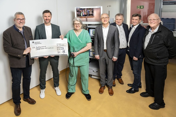 Pressemitteilung: Spende für OP-Videotechnik im Krankenhaus Lauf
