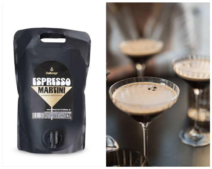 NEU: Dallmayr Espresso Martini jetzt als Pre-Mix für die Gastronomie!