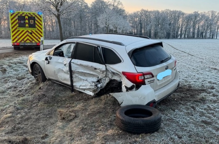 POL-DH: --- Stuhr - Verletzte bei Verkehrsunfall ---