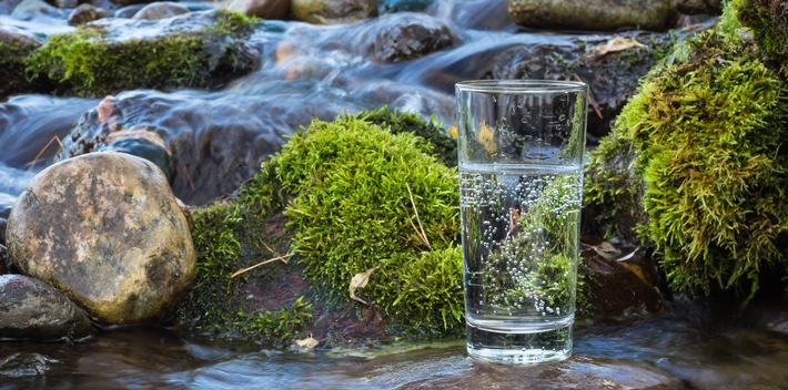 Nachhaltiger Wasserhaushalt. Versorgung mit Mineralwasser ist sichergestellt