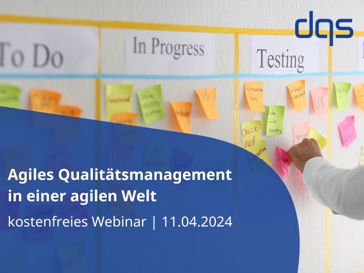 Agiles Qualitätsmanagement in einer agilen Welt / Den Wandel in der VUKA-Welt gestalten / Kostenfreies Impulswebinar am 11.04.2024