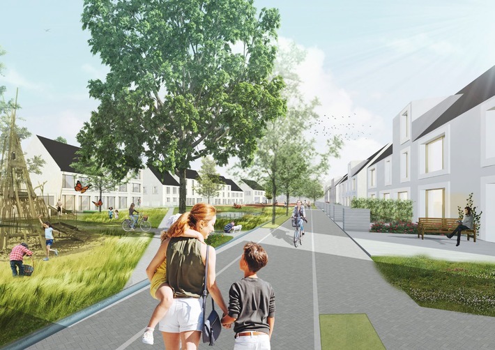 Klimaschutz plus bezahlbarer Wohnraum: BPD realisiert neue Klimaschutzsiedlung in Köln-Lind