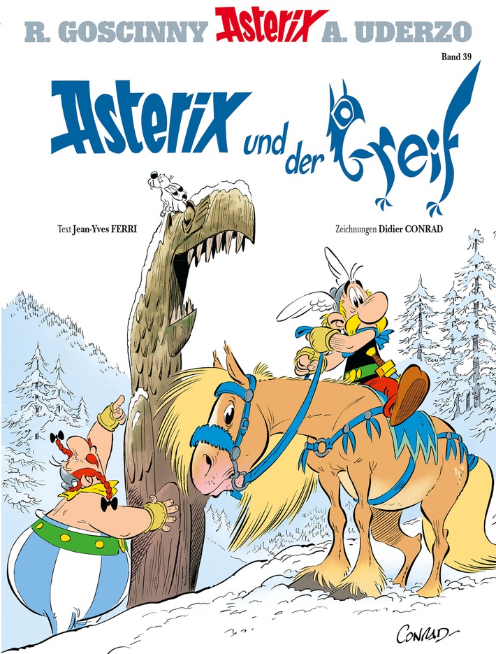 &quot;Asterix und der Greif&quot; Band Nr. 39 - Das Cover ist da!