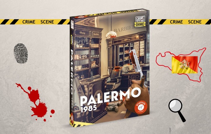 Palermo 1985: Das Verbrechen lauert in Sizilien - Neuer Crime Scene Fall von Piatnik