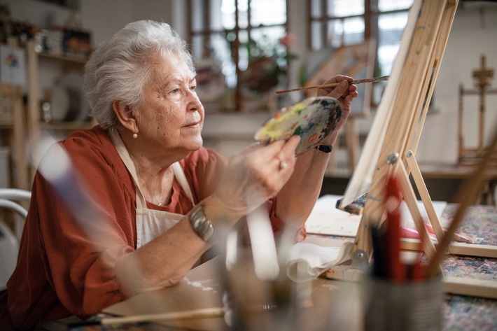 Kreativität im Alter fördert das Wohlbefinden / Wer sich künstlerisch betätigt, mobilisiert vorhandene Energien und stabilisiert die Psyche