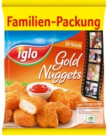 Da werden alle satt: iglo Gold Nuggets und Carlchen&#039;s Dippers ab sofort für die ganze Familie (FOTO)