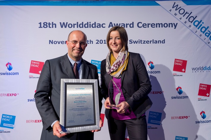 Pressemitteilung Festo: Bionics4Education ist Gewinner des Worlddidac Awards 2018