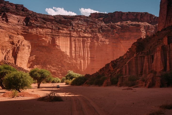 Der Nationalpark Talampaya in Argentinien / Weiterer Text über ots und www.presseportal.de/nr/152361 / Die Verwendung dieses Bildes ist für redaktionelle Zwecke unter Beachtung ggf. genannter Nutzungsbedingungen honorarfrei. Veröffentlichung bitte mit Bildrechte-Hinweis.