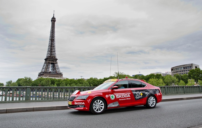 Starke Partner: SKODA zum bereits zwölften Mal Sponsor der Tour de France (FOTO)
