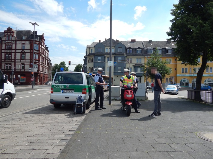 POL-PPKO: Motorradkontrollen in Koblenz