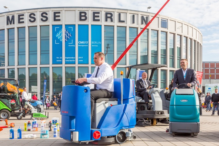 CMS Berlin 2019 zündet Innovationsfeuerwerk / Digitalisierung, Nachhaltigkeit und Künstliche Intelligenz sind die Innovationstreiber in der Reinigungsbranche